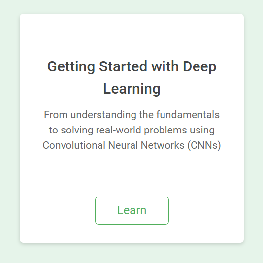 Online Deep Learning Bootcamp Free Resources
